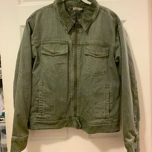Green cotton jacket